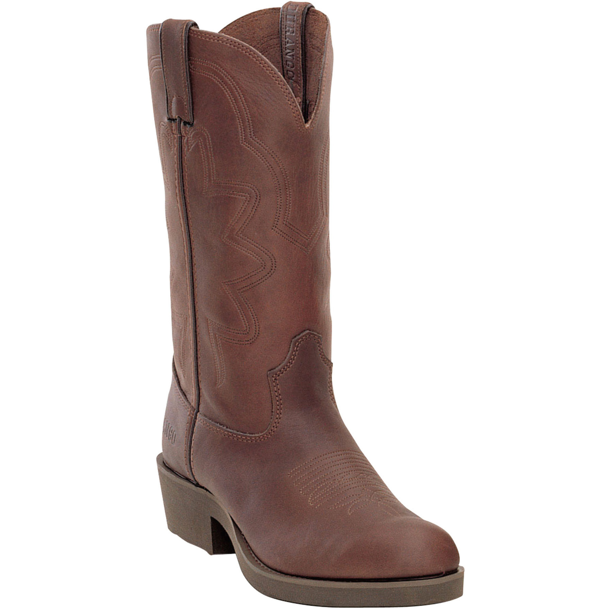 Durango 12in. Farm 'N Ranch Western Boot — Brown, Size 8 1/2 Wide, Model# FR104